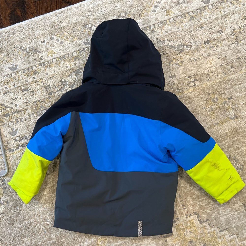 Obermeyer boys snow set - coat, bib and fleece size 2-XS - Picture 12 of 13